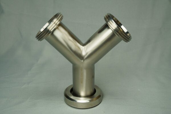 Y 2 macho - 1 hembra acero inoxidable